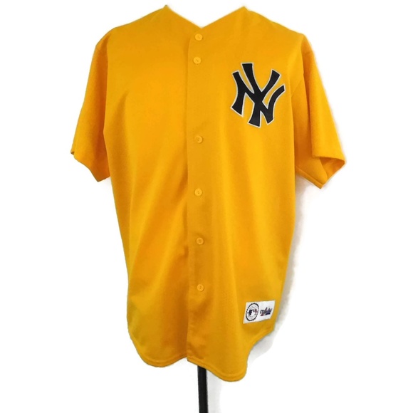 yellow yankees jersey